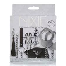 Nixie interchangeable 8 piece bondage kit