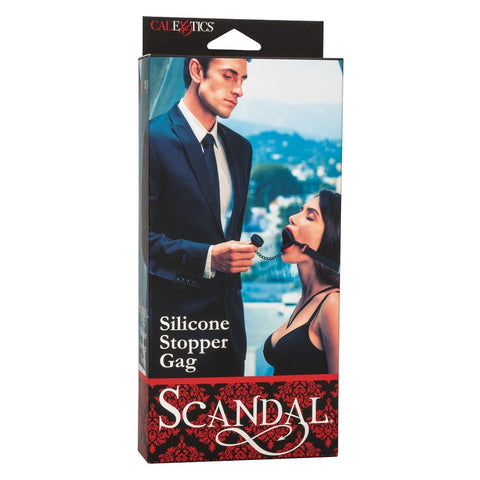 Scandal silicone stopper gag