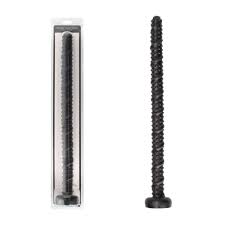 Textured snake dildo