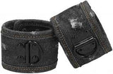 Denim handcuffs tough denim style