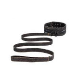 Denim collar with lesh