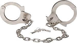 Chrome hand cuffs