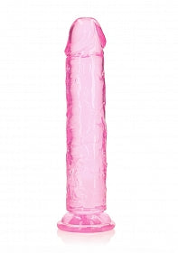 RealRock crystal clear realistic dildo with suction cup 10"