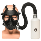 Inhaler gas mask with bottle