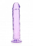 RealRock crystal clear realistic dildo with suction cup 11"