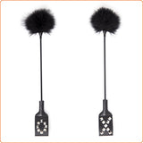 Feather tickler with paddle