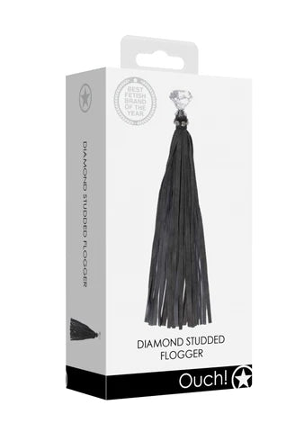 Diamond studded flogger