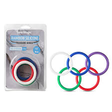 Love magic rainbow silicone love rings