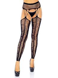 Eva stripped garter belt 7813