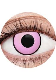 Pink manson contact lenses