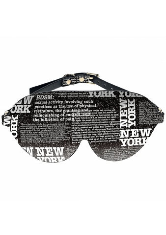 NY collection blindfold