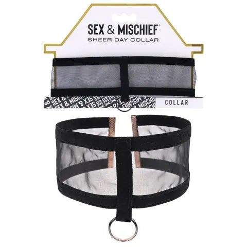 Sex and mischief sheer day collar