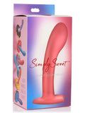 Simply sweet 7" g spot silcone dildo pink