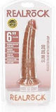Realrock slim realistic dildo with suction cup