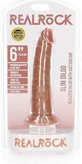 Realrock slim realistic dildo with suction cup