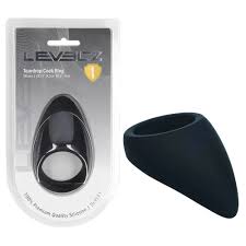 Levelz teardrop silicone cock ring