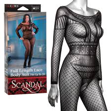 Scandal full length lace body suit