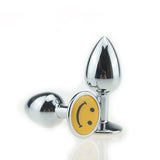 Smiling face anal butt plug