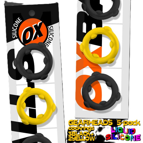 Oxballs gearheads 5 pack spinner rings