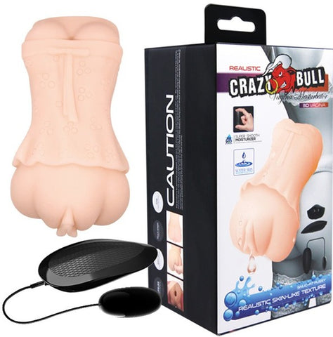 Crazy bull Water Activated 3d Vibrating Vagina