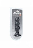 Levelz tri rattle liquid silicone anal plug