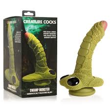 Creature cocks swamp monster silicone dildo