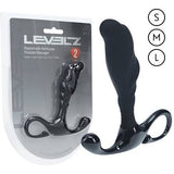 Levelz rippled with hard loop silicone prostate massager