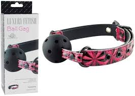 Luxury fetish ball gag
