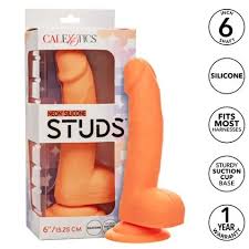 Neon silicone studs