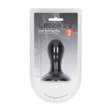 Levelz single rattle liquid silicone anal plug