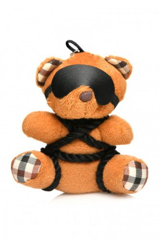 Master series rope teddy bear keychain