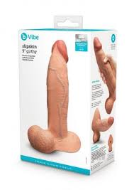 B vibe slipskin 9" girthy