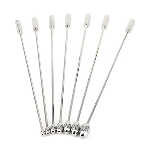 Cum thru penis plug set
