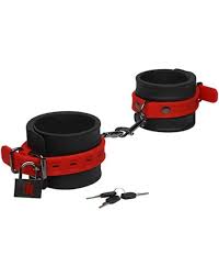 Kink silicone ankle cuffs