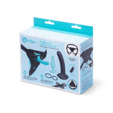 B vibe strap on anal training kit