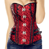 Classic over bust buckled hot corset