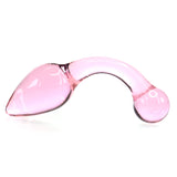 Pink glass prostate stimulation