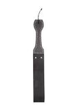 Pain wooden handle belt whip slapper leather