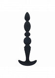 Levelz multi textured silicone flared anal probe