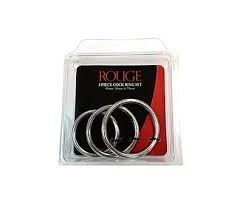 Rouge 3 piece cock ring set