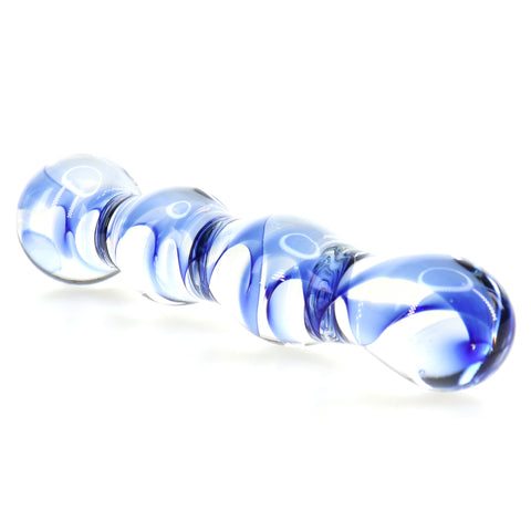Screw pattern anal beads
