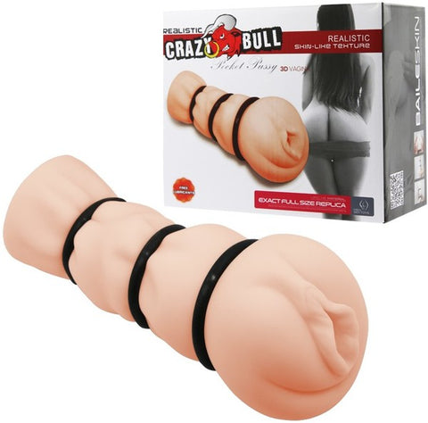 Crazy bull pocket pussy 3D vagina