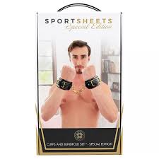 Cuffs and blindfold set special edition