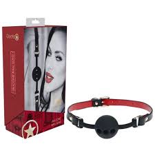 Milan collection silicone ball gag