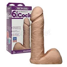 Vac u lock attachment realistic cock 6"