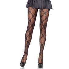 Leg avenue bow lace pantyhose 9930