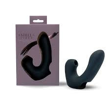 Ashella vibes g-spot & clitoral suction finger vibe