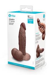 B vibe slipskin 6" girthy