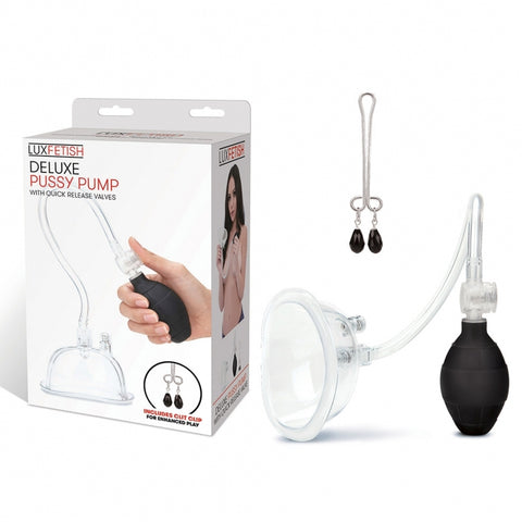 Luxfetish deluxe pussy pump