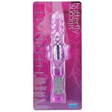 Butterfly silicone vibrator